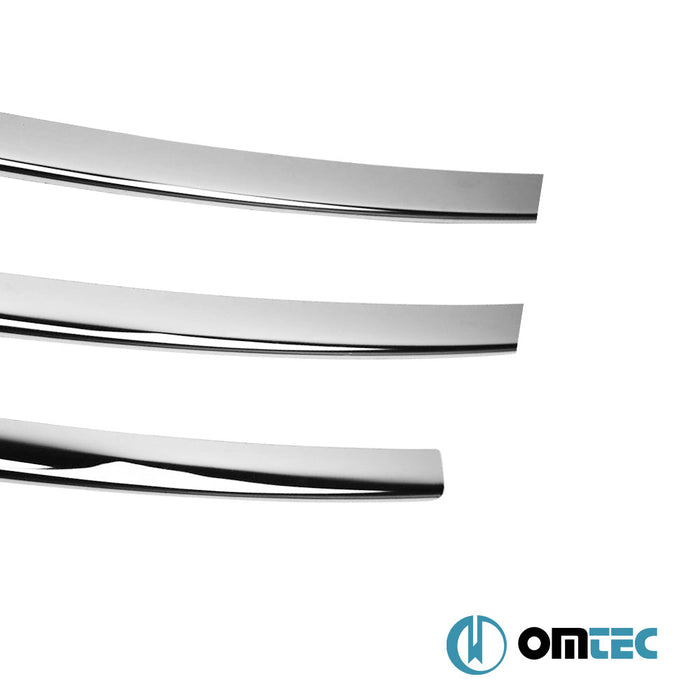 Ön Panjur 6 Prç. P.Çelik (Parlak) - Renault Trafic - VAN X83 FL - (2010 - 2014)