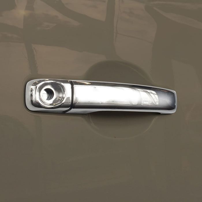 Kapı Kolu 5 Kapı 10 Prç. (H2) Paslanmaz Çelik (Parlak) - Renault Master - VAN III - (2010 - 2024)