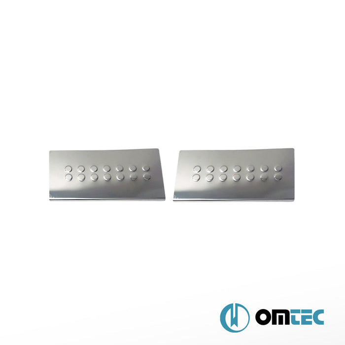 Norm Kapı Eşiği 2 Prç. Paslanmaz Çelik (Parlak) - Renault Master - VAN III - (2010 - 2024)