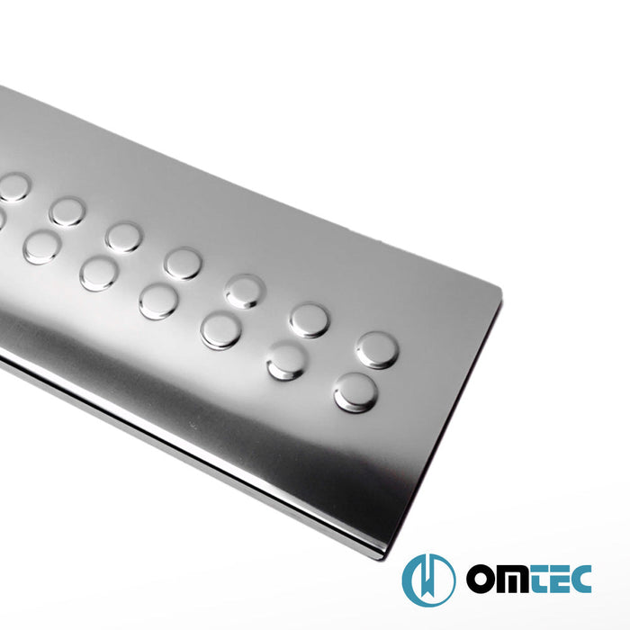 Norm Kapı Eşiği 2 Prç. Paslanmaz Çelik (Parlak) - Renault Master - VAN III - (2010 - 2024)