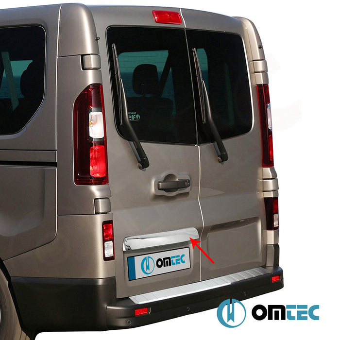 Bagaj Çıtası Paslanmaz Çelik (Parlak) (Çift Kapı) - Opel Vivaro - VAN X82 - (2014 - 2019)