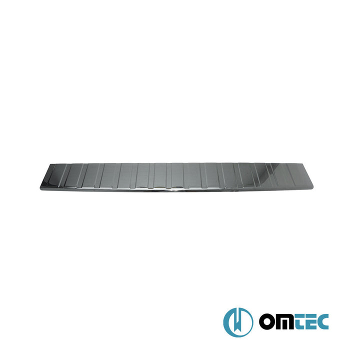 Arka Tampon Eşiği Paslanmaz Çelik (Siyah) - Opel Vivaro - VAN X82 - (2014 - 2019)