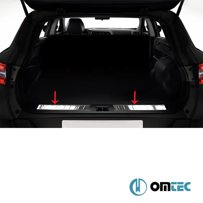 Bagaj Eşiği 2 Prç. P.Çelik (Parlak) - Renault Kadjar - SUV I PRE - FL - (2015 - 2019)