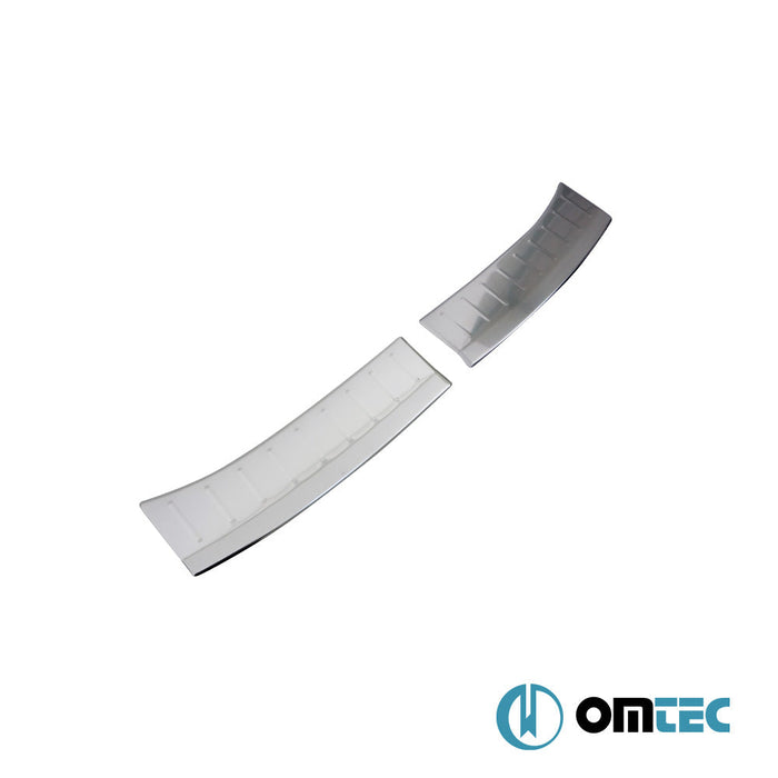 Arka Tampon Eşiği 2 Prç Paslanmaz Çelik (Parlak) - Renault Megane - HB 5D IV - (2016 - )