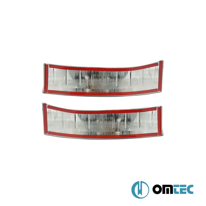 Arka Tampon Eşiği 2 Prç Paslanmaz Çelik (Parlak) - Renault Megane - HB 5D IV - (2016 - )