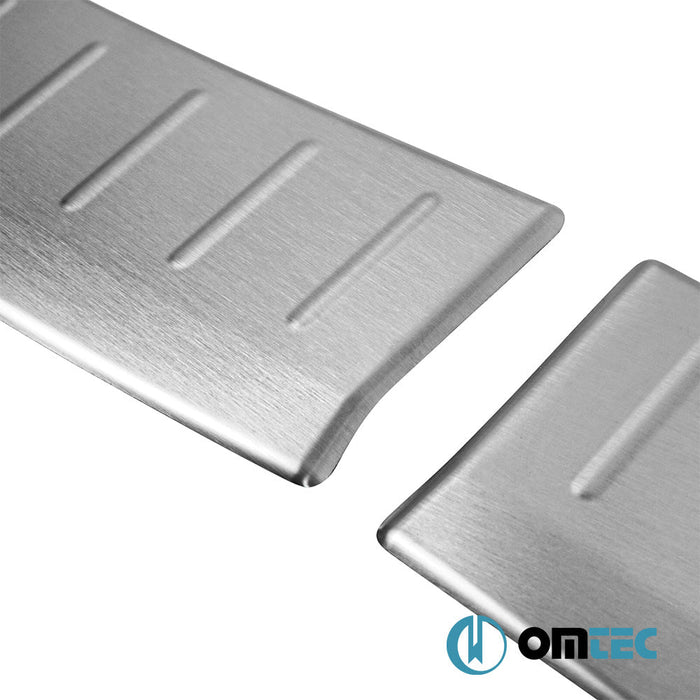 Arka Tampon Eşiği 2 Prç Paslanmaz Çelik (Taşlı) - Renault Megane - HB 5D IV - (2016 - )