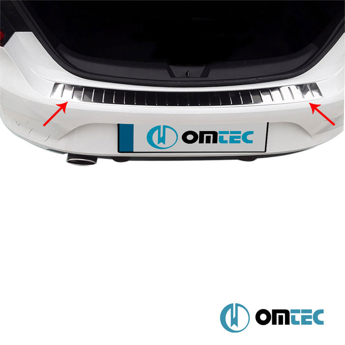 Arka Tampon Eşiği Paslanmaz Çelik (Parlak) - Renault Megane - SD IV - (2016 - )