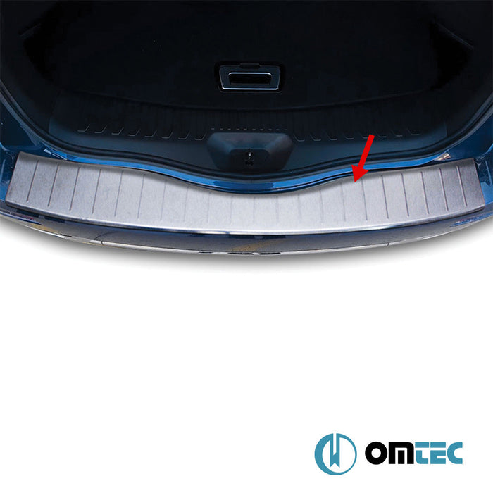 Arka Tampon Eşiği Paslanmaz Çelik (Taşlı) - Renault Koleos - SUV HC - (2017 - )