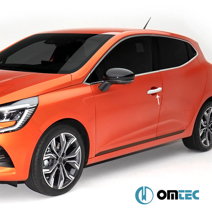 Kapı Kolu 2 Kapı 4 Prç. (H1) Paslanmaz Çelik (Parlak) - Renault Rafale - SUV DHN - (2024 - )