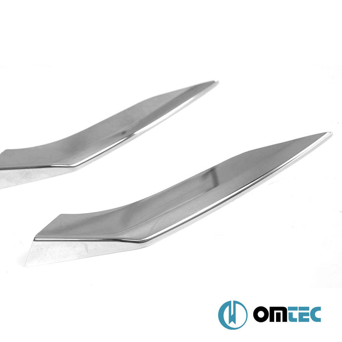 Sis Far Çıtası 4 Prç. P.Çelik (Parlak) - Renault Clio - HB 5D BJA PRE - FL - (2019 - 2023)