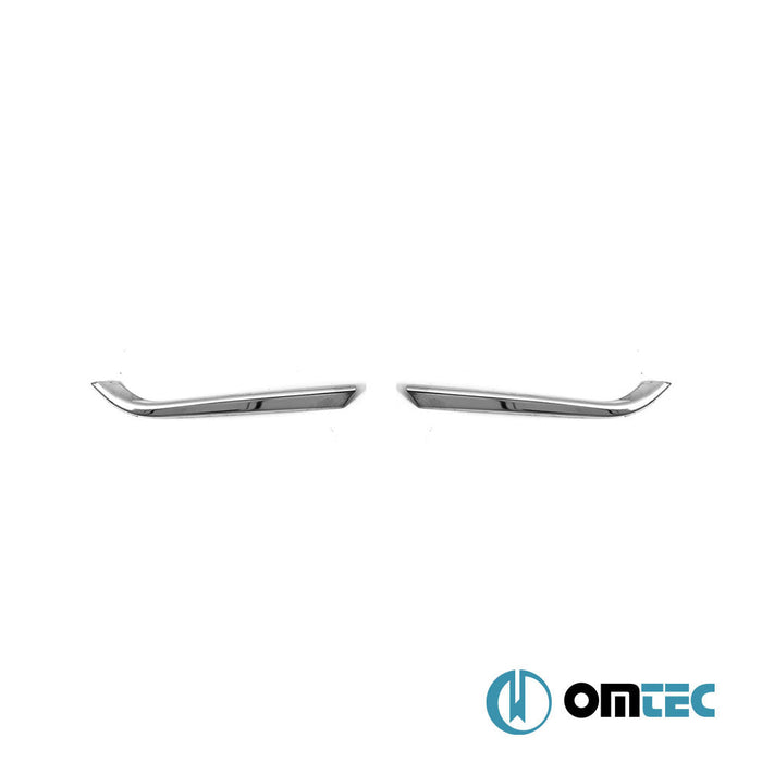 Reflektör Çıtası 2 Prç. Paslanmaz (Parlak) - Renault Clio - HB 5D BJA PRE - FL - (2019 - 2023)