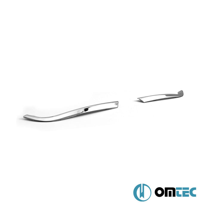 Reflektör Çıtası 2 Prç. Paslanmaz (Parlak) - Renault Clio - HB 5D BJA PRE - FL - (2019 - 2023)