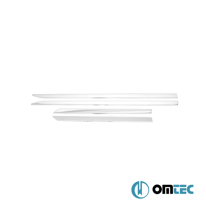 Yan Kapı Çıtası 4 Prç. Paslanmaz Çelik (Parlak) - Renault Clio - HB 5D BJA FL - (2023 - )