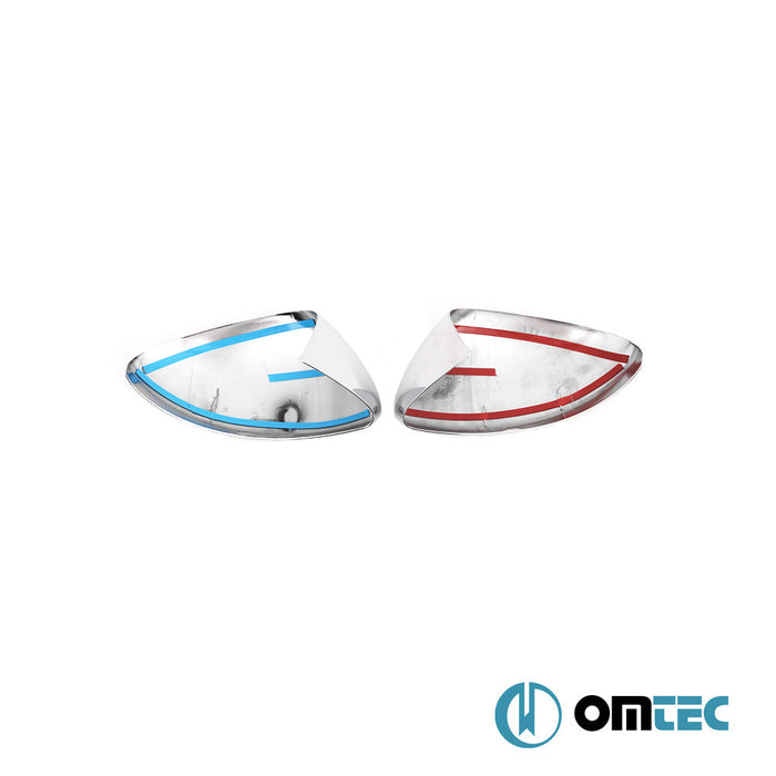 Ayna Kapağı 2 Prç. ABS Krom - Renault Captur - SUV II - (2020 - )