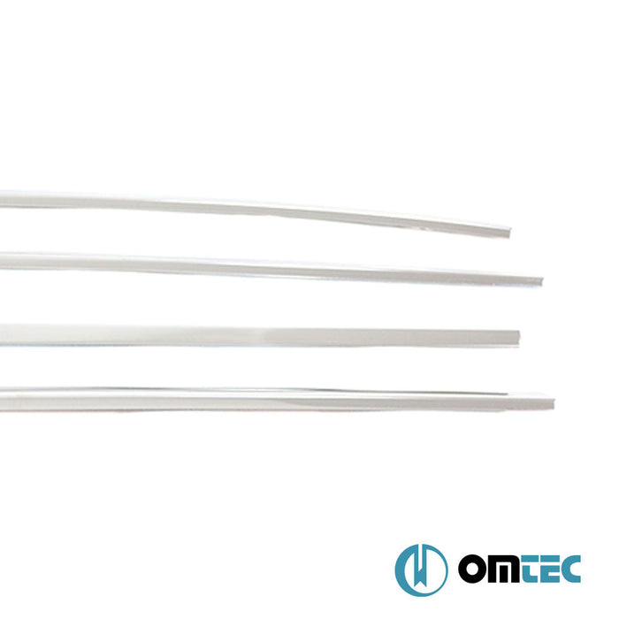 Cam Çıtası Paslanmaz Çelik 4 Prç. - Renault Taliant - SD I - (2021 - )