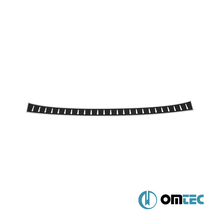 Karbon Folyolu Arka Tampon Eşiği Paslanmaz Çelik (L1) - Renault Kangoo - MVN XFK - (2021 - )