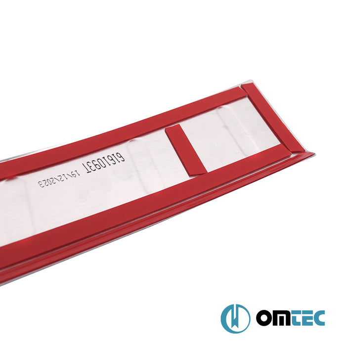 Arka Tampon Eşiği Paslanmaz Çelik (L1 - Taşlı) - Renault Kangoo - MVN XFK - (2021 - )