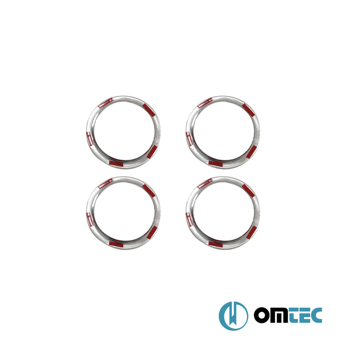 Sis Farı Çerçevesi 4 Prç. P.Celik - Scania R - Series - TRUCK I - (2004 - 2017)