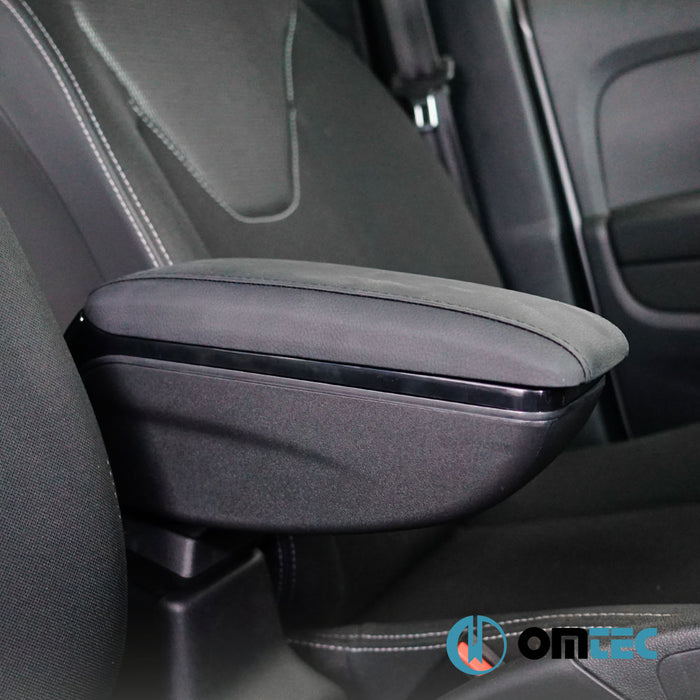 Kol Dayama V2 (Suni Deri + Sürgülü + ABS) Siyah - Seat Leon - HB 3D 1P -  (2005 - 2012)