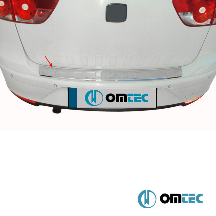 Arka Tampon Eşiği Paslanmaz Çelik (Parlak) - Seat Altea Xl - MPV I - (2006 - 2015)