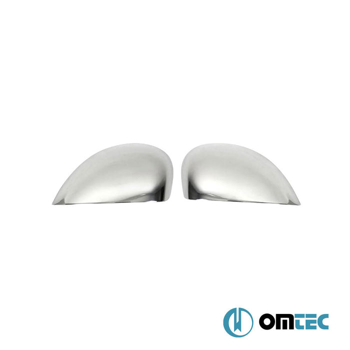 Ayna Kapağı 2 Prç. Paslanmaz Çelik (Parlak) - Seat Exeo - SD 3R5/3R6 - (2009 - 2012)