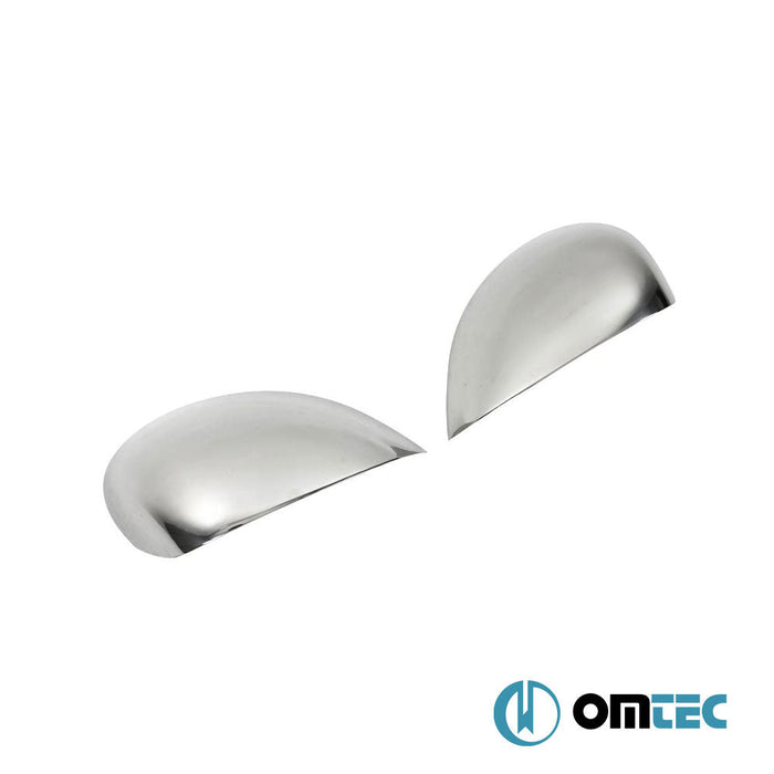 Ayna Kapağı 2 Prç. Paslanmaz Çelik (Parlak) - Seat Ibiza - HB 5D 6J - (2008 - 2017)