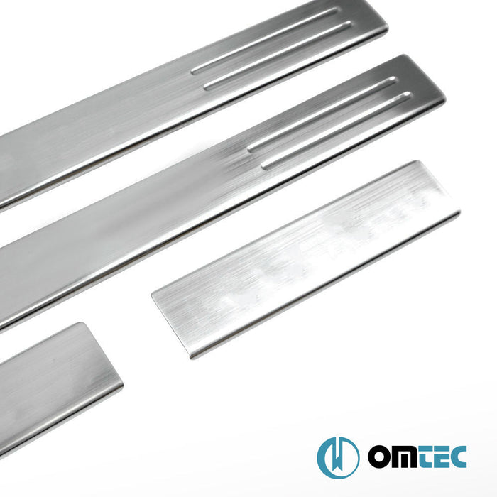 Line Kapı Eşiği 4 Prç. Paslanmaz Çelik (Parlak) - Seat Leon - HB 5D 5F - (2012 - 2019)