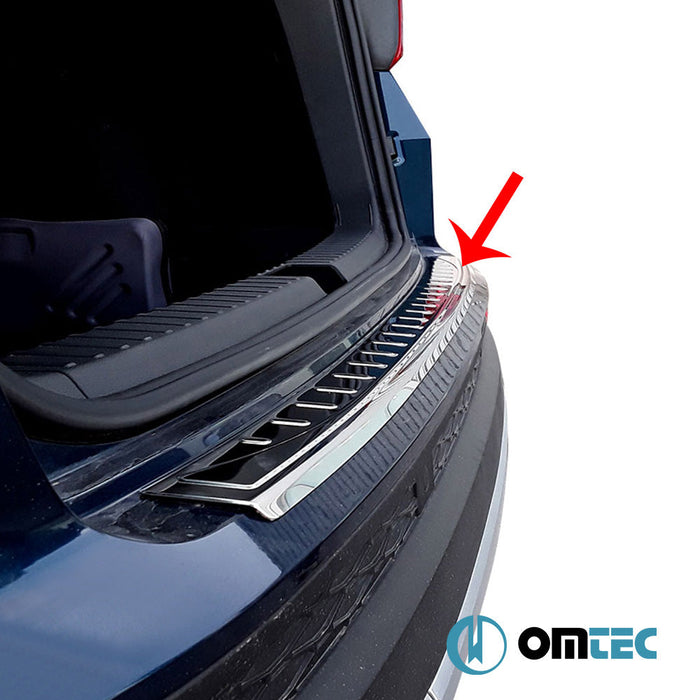 Arka Tampon Eşiği Paslanmaz Çelik (Parlak) - Seat Ateca - SUV KH7 - (2016 - )