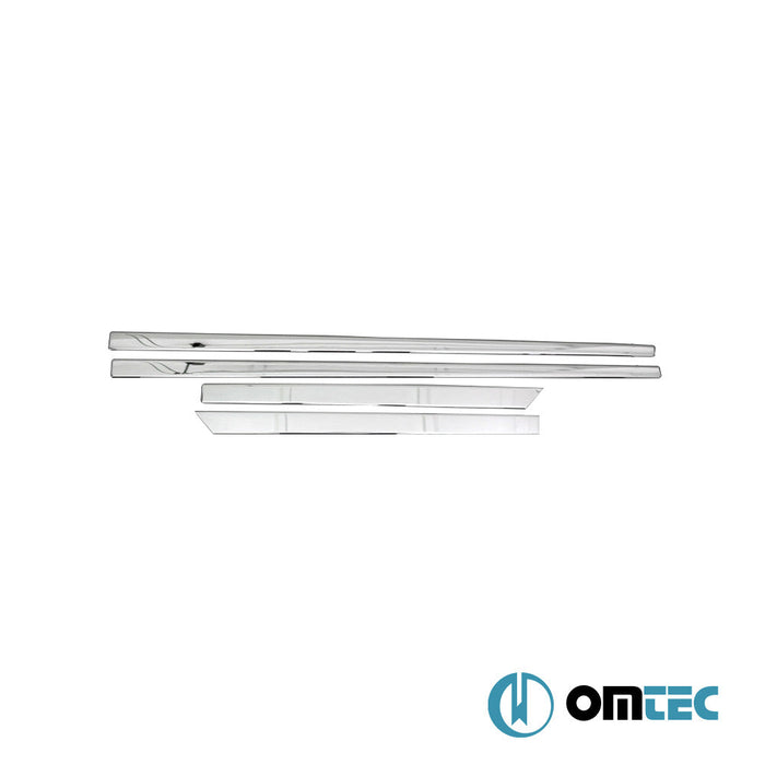 Yan Kapı Çıtası 4 Prç. Paslanmaz Çelik (Parlak) - Seat Arona - SUV I - (2017 - )