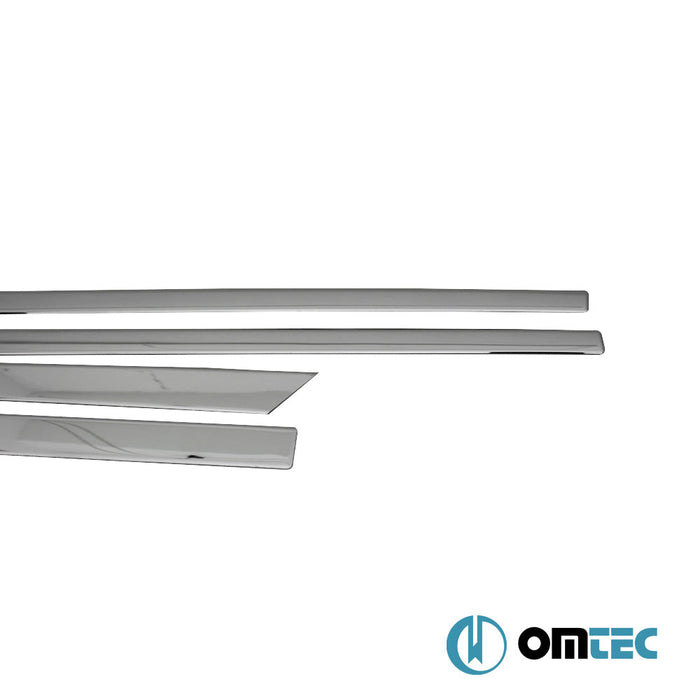 Yan Kapı Çıtası 4 Prç. Paslanmaz Çelik (Parlak) - Seat Arona - SUV I - (2017 - )