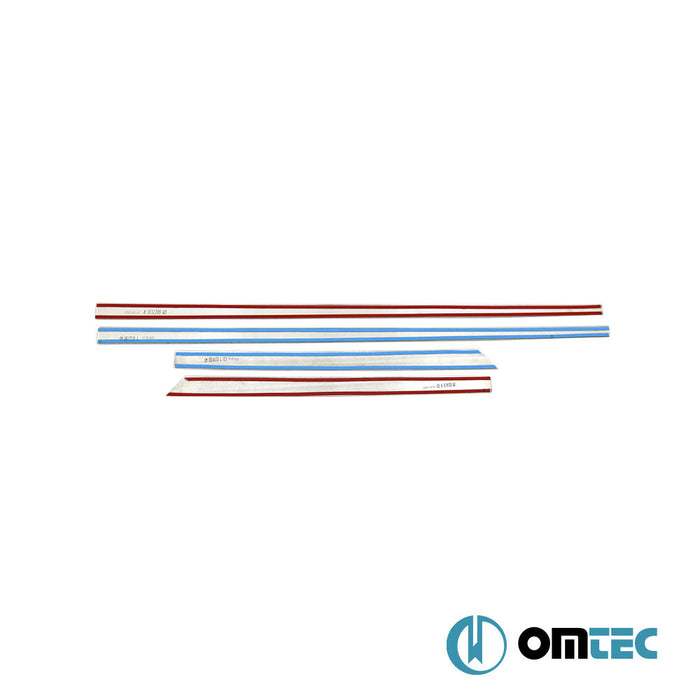 Yan Kapı Çıtası 4 Prç. Paslanmaz Çelik (Parlak) - Seat Arona - SUV I - (2017 - )