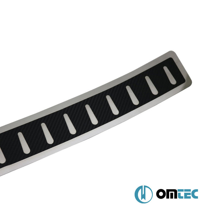 Karbon Folyolu Arka Tampon Eşiği Paslanmaz Çelik - Seat Ibiza - HB 5D 6F - (2017 - )