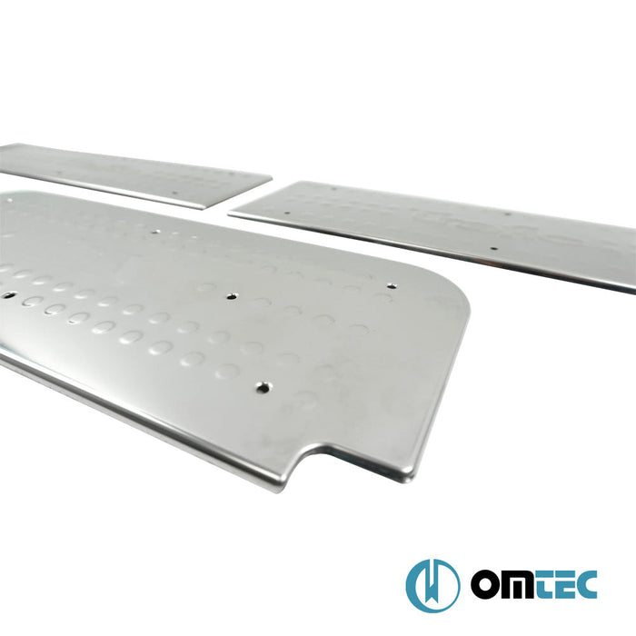 Line Kapı Eşiği 4 Prç. Paslanmaz Çelik (Parlak) - Skoda Octavia - SW 1U FL - (2000 - 2004)