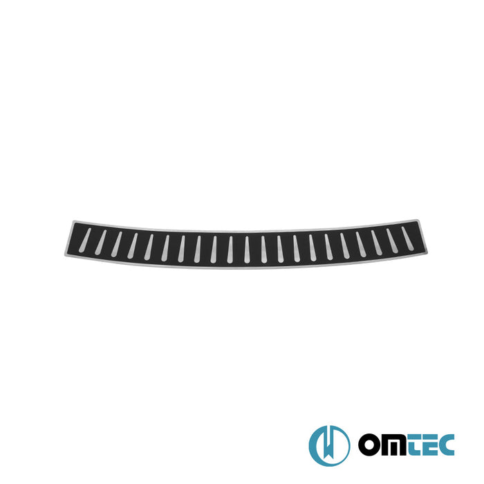 Karbon Folyolu Arka Tampon Eşiği Paslanmaz Çelik - Skoda Yeti - SUV 5L FL - (2013 - 2017)