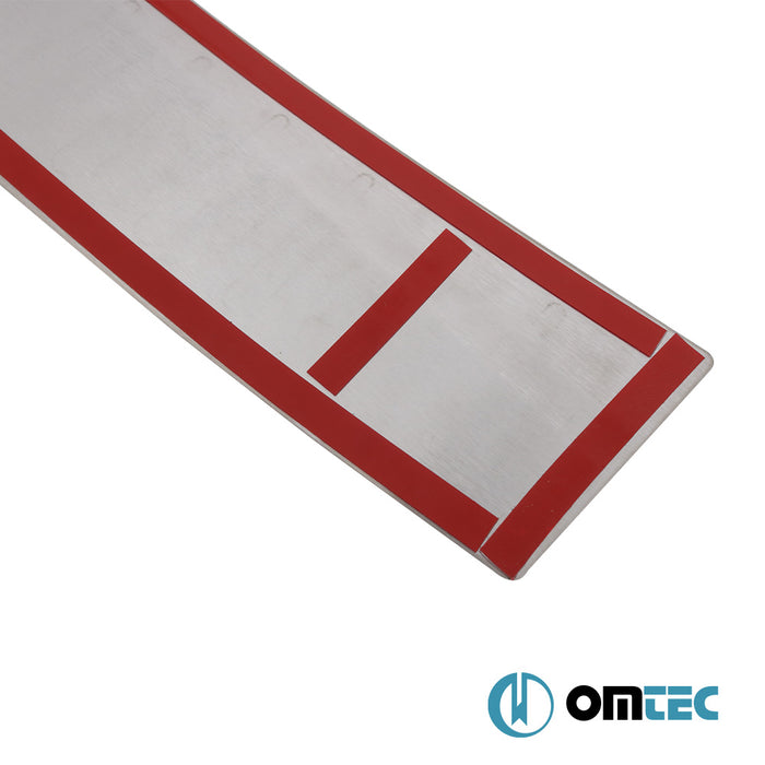 Karbon Folyolu Arka Tampon Eşiği Paslanmaz Çelik - Skoda Yeti - SUV 5L FL - (2013 - 2017)