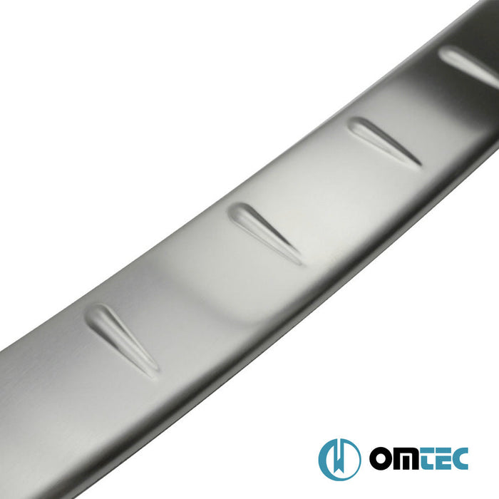 Arka Tampon Eşiği Paslanmaz Çelik (Taşlı) - Skoda Octavia - SW 1Z FL - (2009 - 2013)