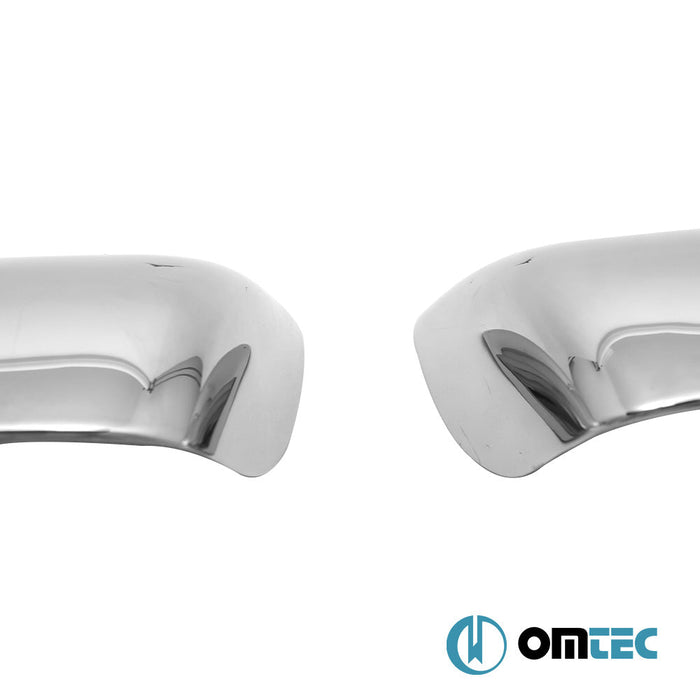 Ayna Kapağı 2 Prç. Paslanmaz Çelik (Parlak) - Skoda Superb - SD 3T - (2008 - 2015)