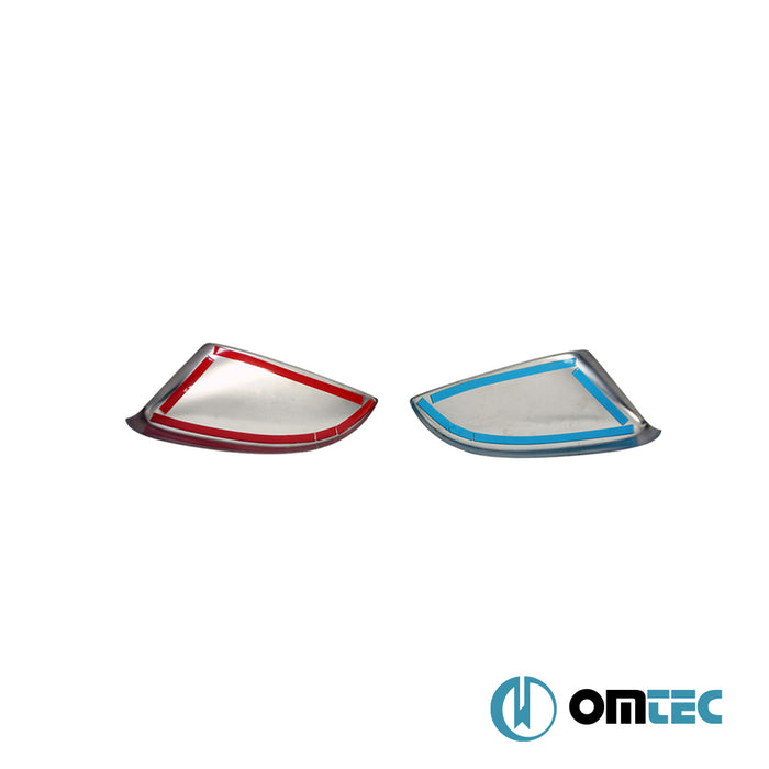 Ayna Kapağı 2 Prç. Paslanmaz Çelik (Sinyalli) - Skoda Rapid - SD NH3 -  (2012 - )