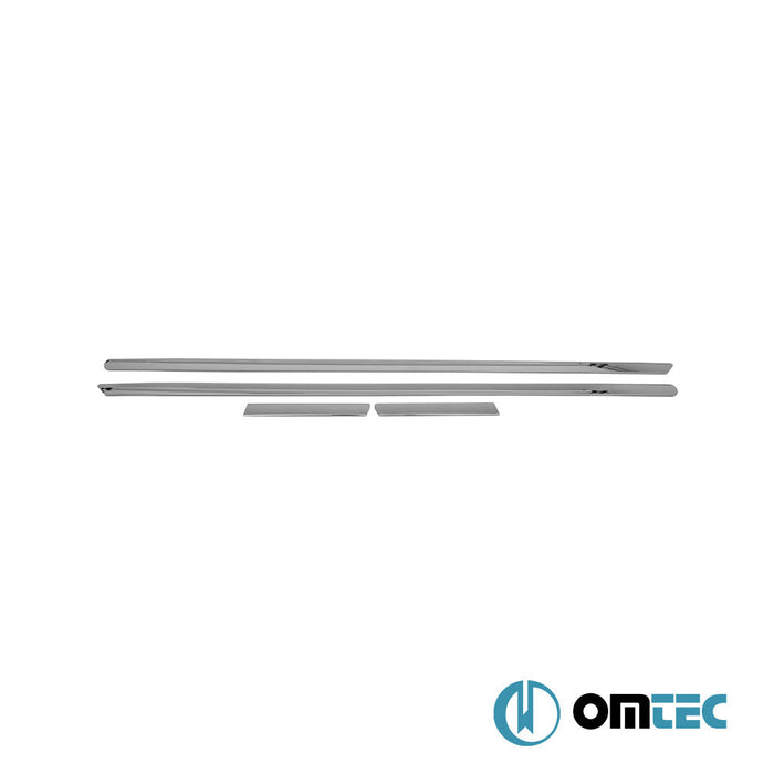 Yan Kapı Çıtası 4 Prç. Paslanmaz Çelik (Parlak) - Skoda Citigo - HB 3D I - (2011 - 2020)