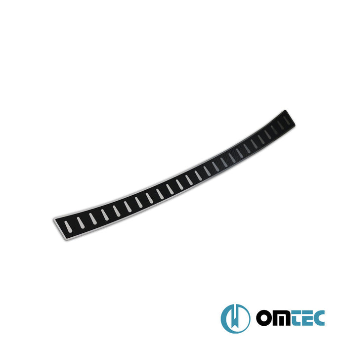 Karbon Folyolu Arka Tampon Eşiği Paslanmaz Çelik - Skoda Octavia - SD 5E - (2013 - 2019)