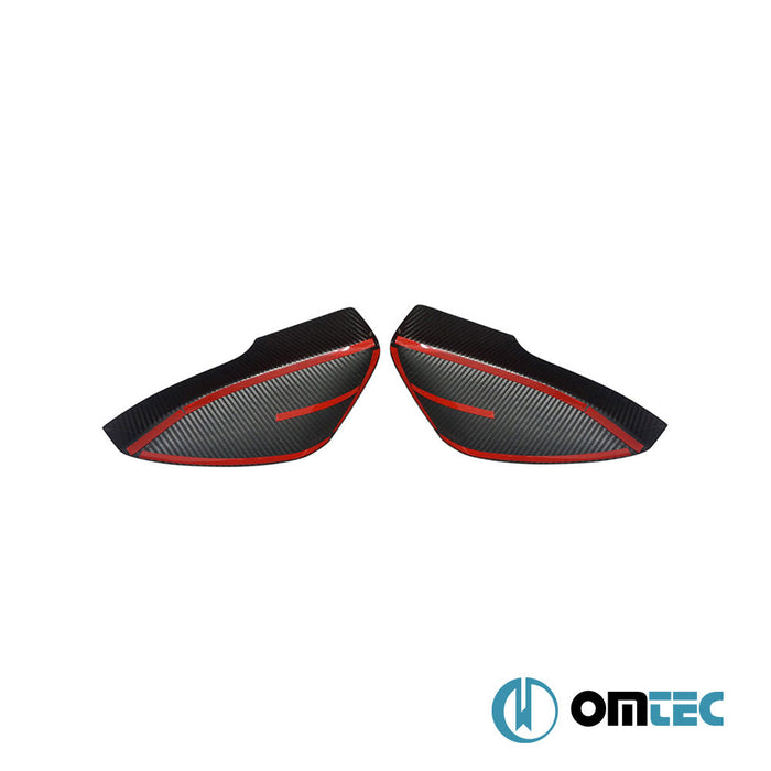 Ayna Kapağı 2 Prç. (Karbon) - Volkswagen T - Roc - SUV A11 - (2017 - )