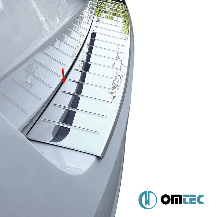 Arka Tampon Eşiği Paslanmaz Çelik (Parlak) - Skoda Octavia - SW 5E - (2013 - 2019)