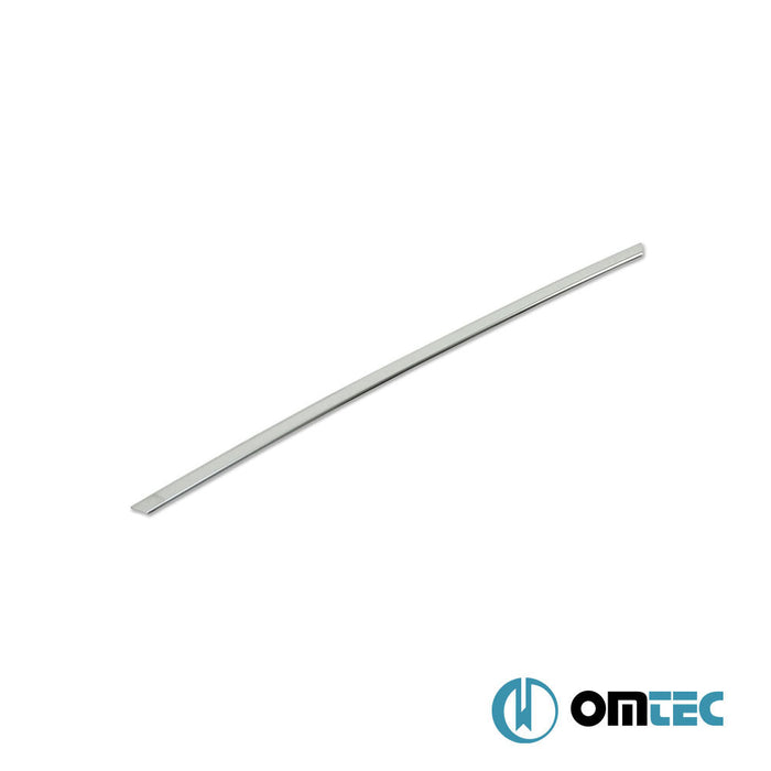 Bagaj Çıtası (Plaka Üstü) Paslanmaz Çelik (Parlak) - Skoda Fabia - HB 5D NJ - (2015 - 2021)