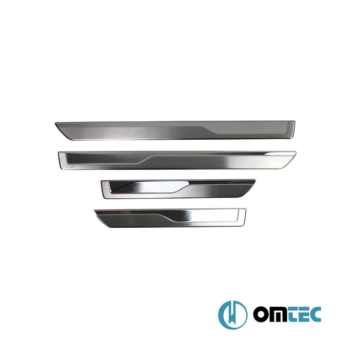 Line Kapı Eşiği 4 Prç. Paslanmaz Çelik (Parlak) - Skoda Kodiaq - SUV I - (2017 - )