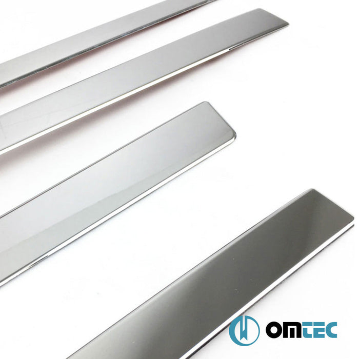 Yan Kapı Çıtası 4 Prç. Paslanmaz Çelik (Parlak) - Isuzu D - Max - PK RT - (2012 - 2019)