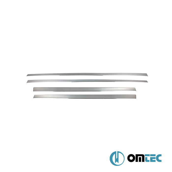 Yan Kapı Çıtası 4 Prç. Paslanmaz Çelik (Parlak) - Dfsk Fengon 5 - SUV I - (2018 - )