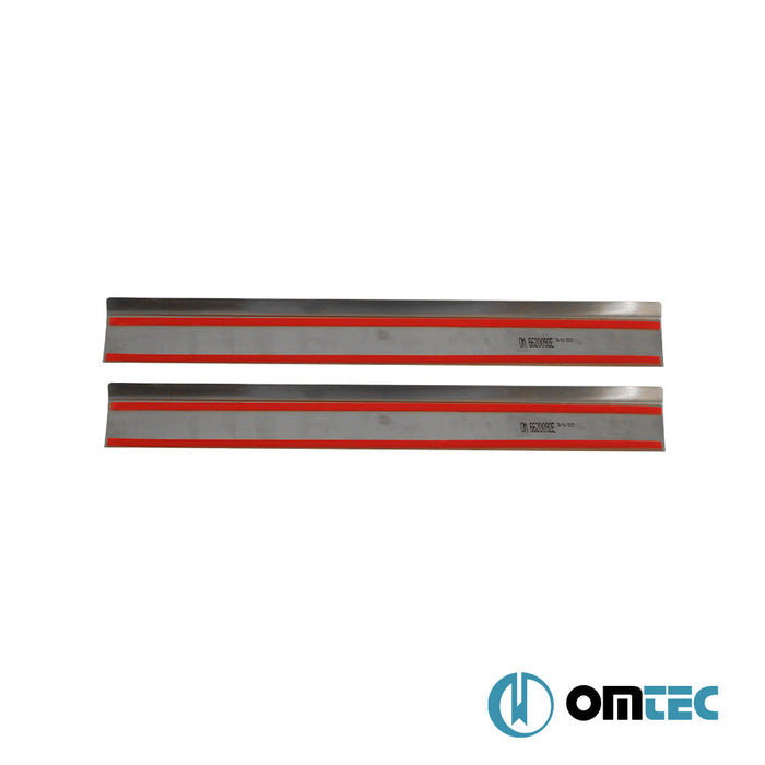 Exclusive Kapı Eşiği 2 Prç. Paslanmaz Çelik (Parlak) - Skoda Scala - HB 5D I - (2019 - )