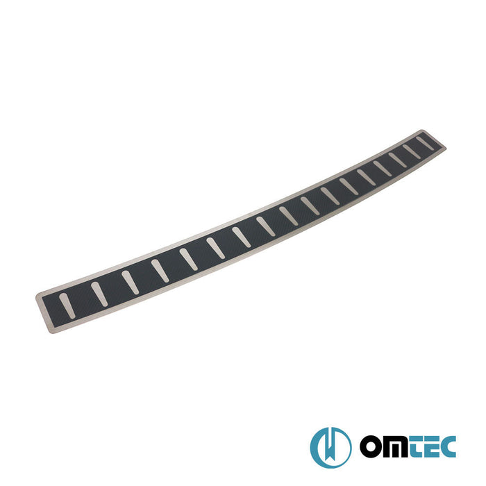 Karbon Folyolu Arka Tampon Eşiği Paslanmaz Çelik - Skoda Kamiq - SUV I - (2020 - )