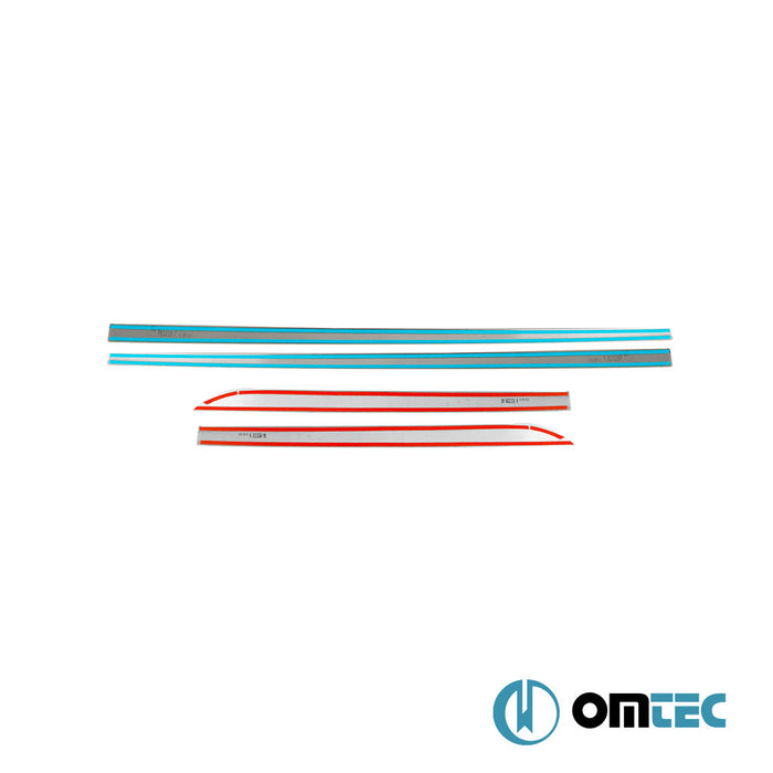 Yan Kapı Çıtası 4 Prç. Paslanmaz Çelik - Skoda Kamiq - SUV I - (2020 - )