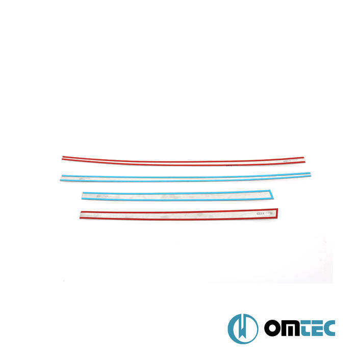 Yan Kapı Çıtası 4 Prç. Paslanmaz Çelik (Parlak) - Skoda Kodiaq - SUV II - (2024 - )